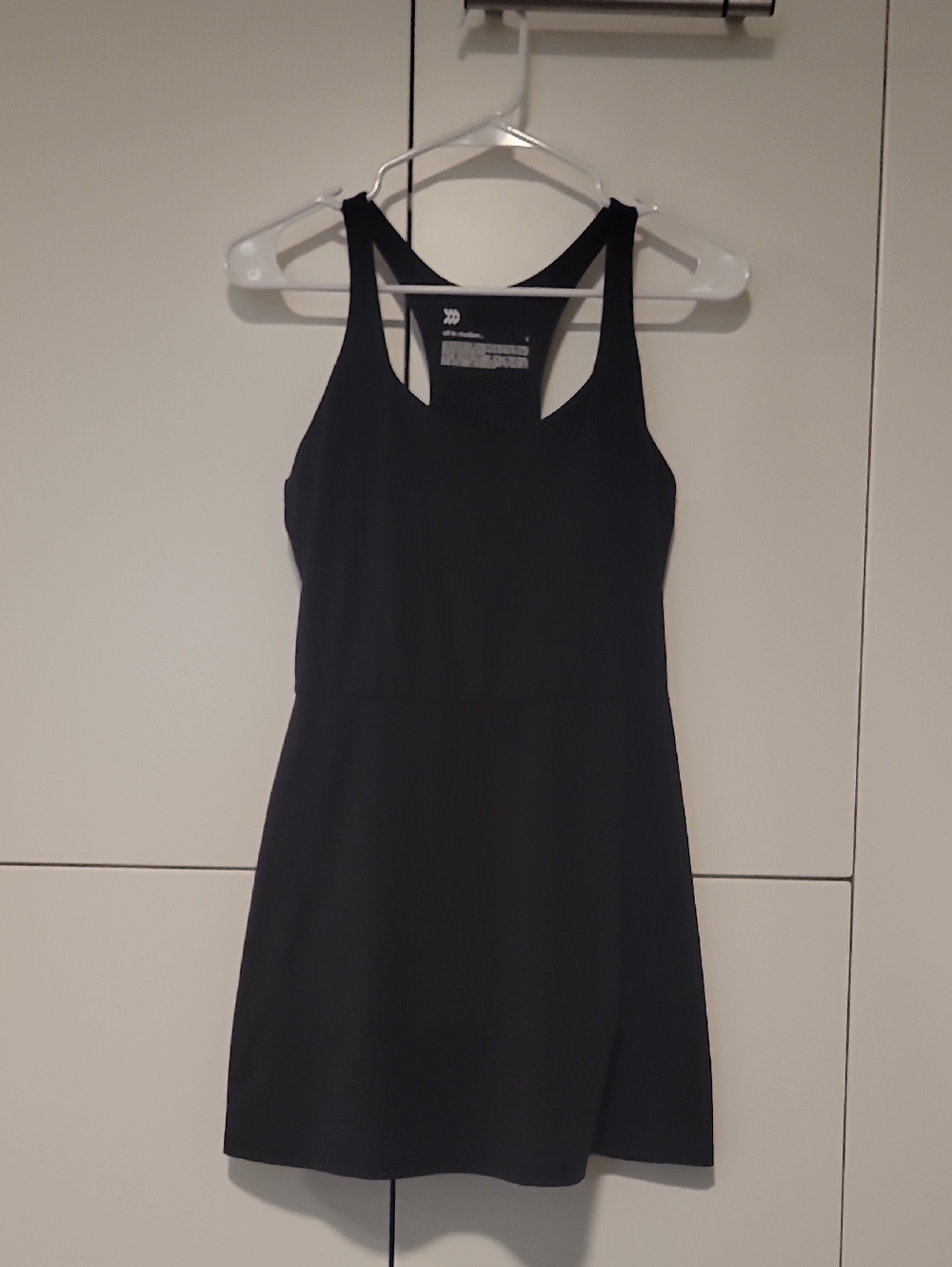 all in motion Black Racerback Mini Dress